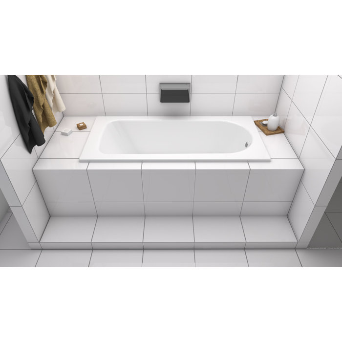 Kaldewei Saniform Plus 63'' x 29.5'' Drop In Soaking Porcelain Enameled